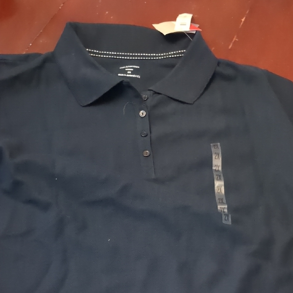 Croft & Barrow Dark Blue Polo Shirt